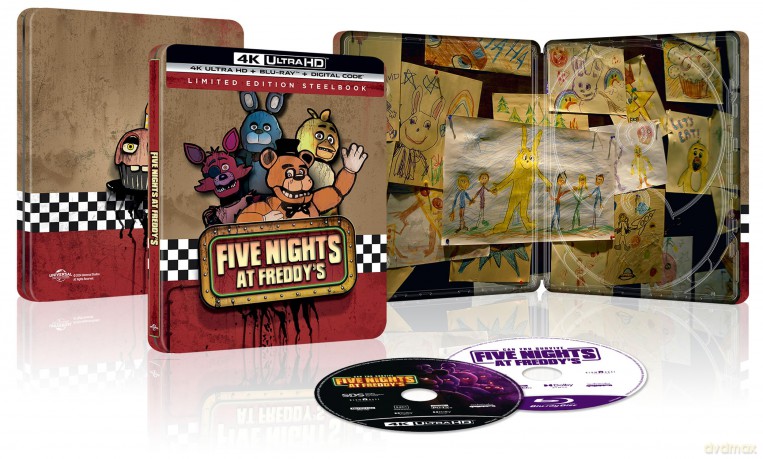 Five Nights at Freddy's (Steelbook) [DVD]
