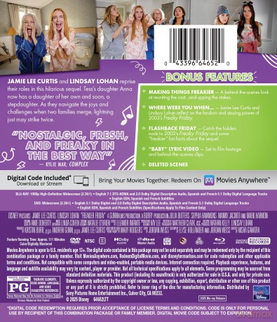 Freakier Friday - Blu-ray + DVD + Digital [Blu-Ray]