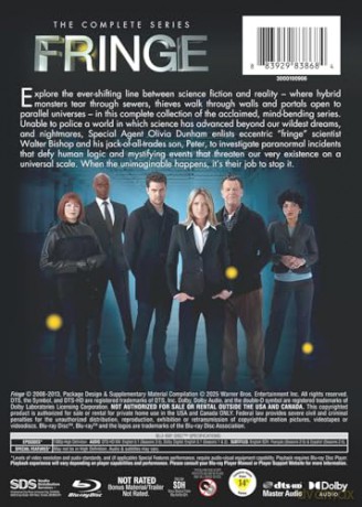 Fringe: The Complete Series (Blu-ray/Repackaged) [Blu-Ray]