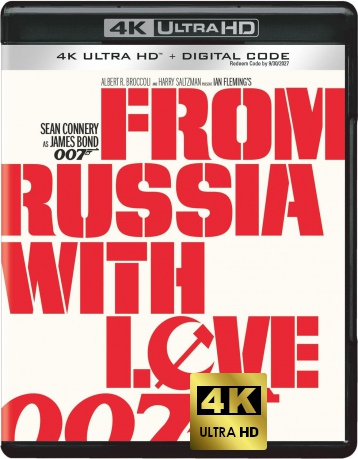 007 James Bond From Russia With Love (Pozdrowienia z Rosji) [Blu-Ray 4K]