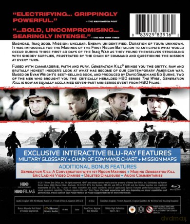 Generation Kill [Blu-Ray]