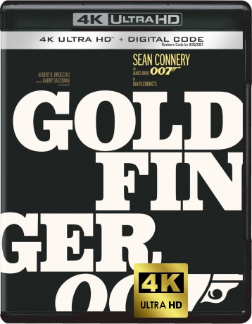 007 James Bond Goldfinger [Blu-Ray 4K]