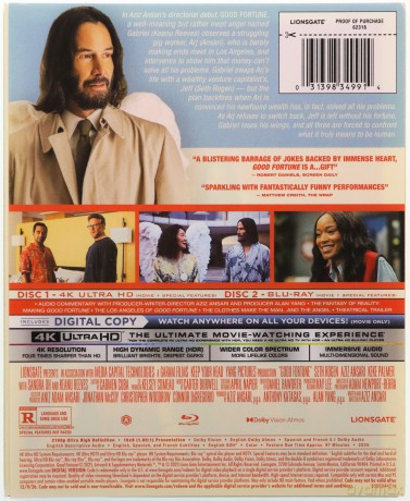 Good Fortune (Anioł stróż) [Blu-Ray 4K]+[Blu-Ray]