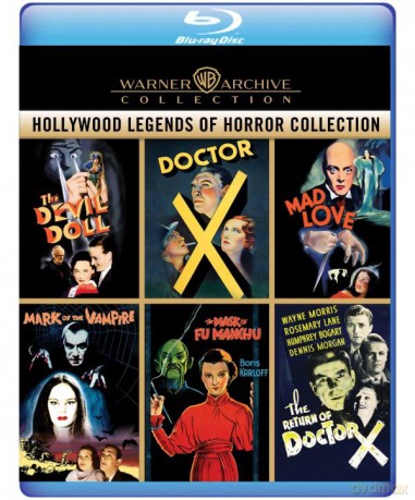 HOLLYWOOD LEGENDS OF HORROR [DVD]