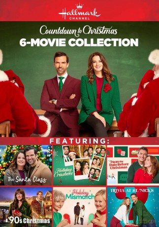 Hallmark 6-Movie Collection (The Santa Class, Holiday Crashers, Twas the Date Before Christmas, A '90s Christmas, Holiday Mismatch and more) [DVD]