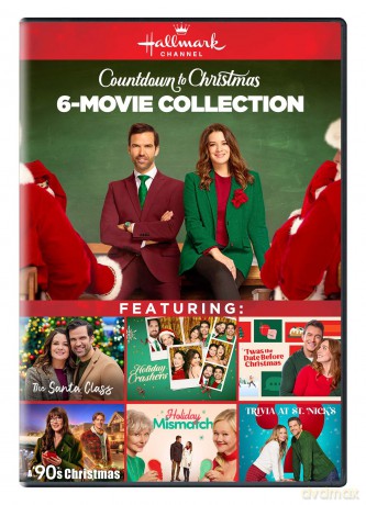 Hallmark 6-Movie Collection (The Santa Class, Holiday Crashers, Twas the Date Before Christmas, A '90s Christmas, Holiday Mismatch and more) [DVD]
