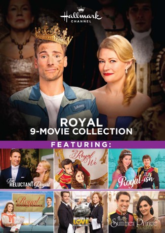 Hallmark Royal 9-Movie Collection with Four 2.5" x 3.5" Collectible Trading Cards [DVD]