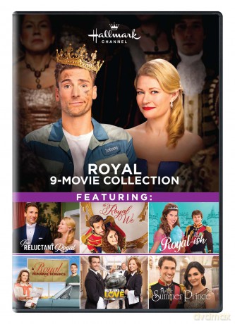 Hallmark Royal 9-Movie Collection with Four 2.5" x 3.5" Collectible Trading Cards [DVD]