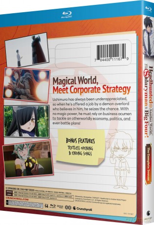 Headhunted To Another World: From Salaryman To Big Four! - The Complete Season - Blu-ray [Blu-Ray]