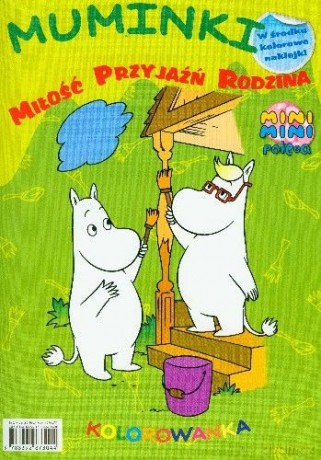 Muminki. Miłość, Przyjaźń, Rodzina. Kolorowanka [KSIĄŻKA]