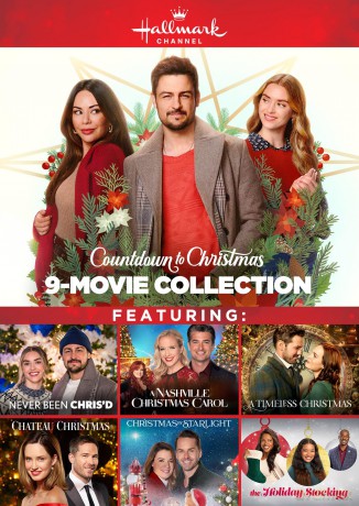 Holiday Countdown to Christmas 9-Movie Collection (Never Been Chris'd, A Nashville Christmas Carol, A Timeless Christmas, Chateau Christmas and more) [DVD]