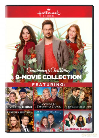 Holiday Countdown to Christmas 9-Movie Collection (Never Been Chris'd, A Nashville Christmas Carol, A Timeless Christmas, Chateau Christmas and more) [DVD]