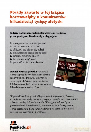 Własna Firma W Czasach Biurokracji - Rozmarynowicz Michał [KSIĄŻKA]
