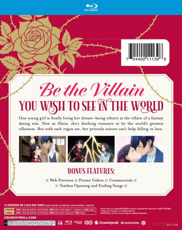 I'll Become The Villainess Who Goes Down In History - Season 1 - Blu-ray [Blu-Ray]
