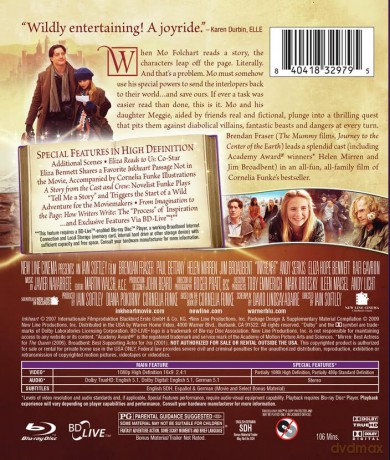 Inkheart (Atramentowe serce) [Blu-Ray]