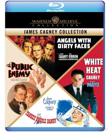 James Cagney 4-Film (The Public Enemy, Angels with Dirty Faces, Yankee Doodle Dandy, White Heat.) [4xBlu-Ray]