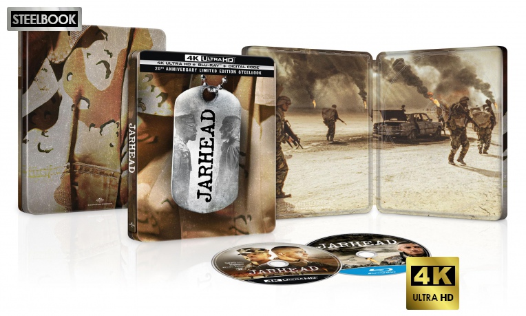Jarhead (Jarhead: Żołnierz piechoty morskiej) (steelbook) [Blu-Ray 4K]+[Blu-Ray]