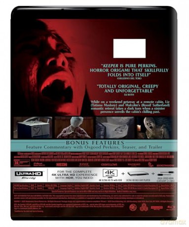 Keeper (Bezpieczne miejsce) [Blu-Ray 4K]+[Blu-Ray]