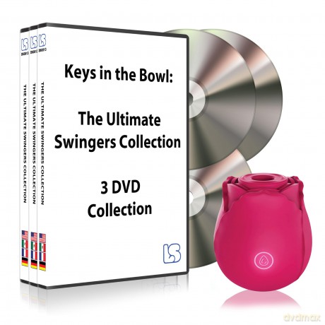 Keys in the Bowl: The Ultimate Swingers Collection 3-DVD Set with the Amazing BLISS Rose Clitoral Sucking Toy - Powerful Vibrating Clit Stimulator with 6 Suction Speeds for the Ultimate Orgasm - Rechargeable - As Seen Everywhere on Social Media [DVD]