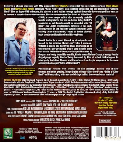 Killer Nerd Duology [Blu-Ray]