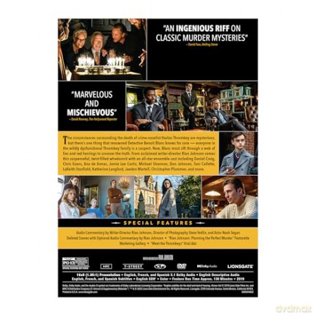Knives Out (Na noże) [Blu-Ray]+[DVD]