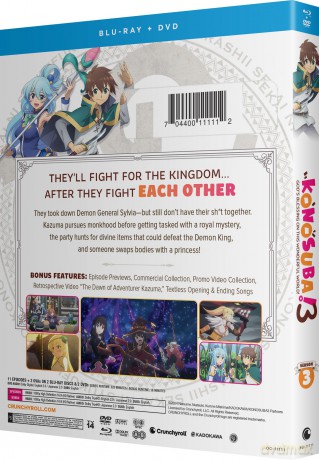 Konosuba - God's Blessing On This Wonderful World! season 3 [2xBlu-Ray]+[2xDVD]