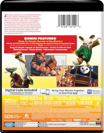 Kung Fu Panda 2 [Blu-Ray 4K]+[Blu-Ray]