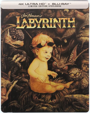 Labyrinth (Labirynt) (steelbook) [Blu-Ray 4K]+[Blu-Ray]