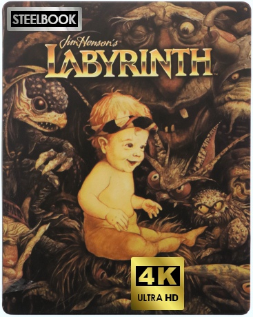 Labyrinth (Labirynt) (steelbook) [Blu-Ray 4K]+[Blu-Ray]