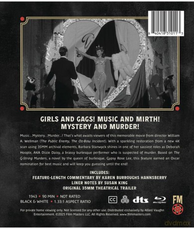 Lady of Burlesque (Dama z rewii) [Blu-Ray]