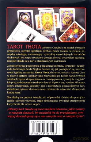 Zestaw Tarot Zwierciadło Duszy. Książka + 78 Kart - Ziegler Gerd [KSIĄŻKA]+[KARTY]
