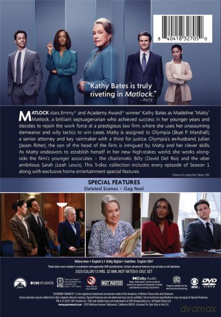 Matlock (2024): Season One [DVD]