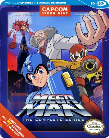 Mega Man Animated seasons 1+2 [Blu-Ray]