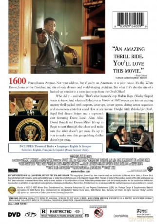 Murder at 1600 [DVD]