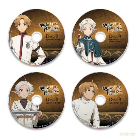 Mushoku Tensei: Jobless Reincarnation - Season 2 Part 2 [2xBlu-Ray]+[2DVD]