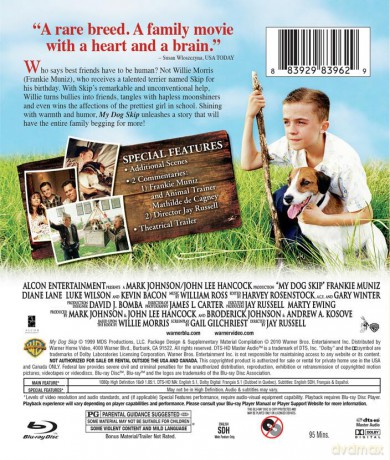 My Dog Skip (Mój przyjaciel Skip) [Blu-Ray]