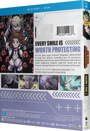 My Hero Academia Season 7 Part 2 (Akademia bohaterów) [2xBlu-Ray]+[2DVD]
