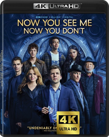 Now You See Me: Now You Don't (Iluzja 3) [Blu-Ray 4K]+[Blu-Ray]