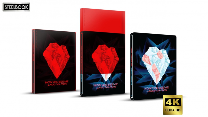 Now You See Me: Now You Don't (Iluzja 3) (steelbook) [Blu-Ray 4K]+[Blu-Ray]