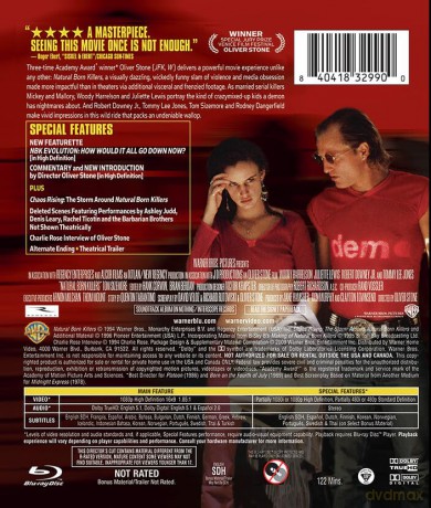Natural Born Killers (Urodzeni mordercy) [Blu-Ray]