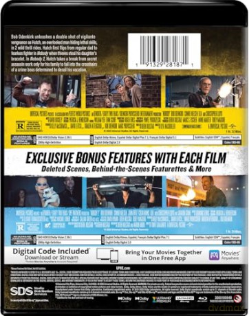 Nobody 2-Movie Collection - 4K Ultra HD + Digital [Blu-Ray 4K]