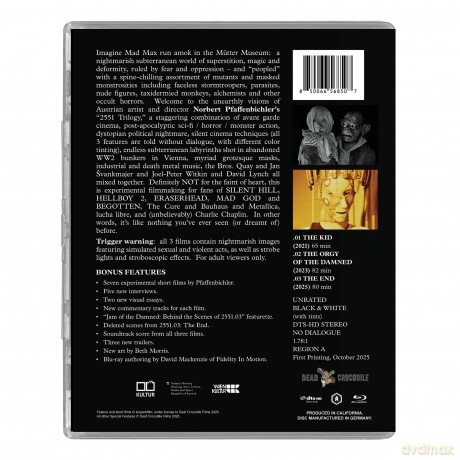 Norbert Pfaffenbichler's 2551 Trilogy [DVD]