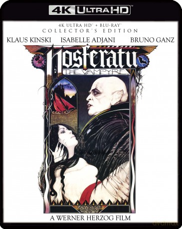 Nosferatu the Vampyre (Nosferatu - wampir) [Blu-Ray 4K]+[Blu-Ray]