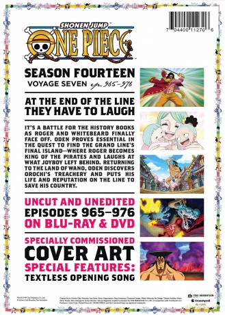 One Piece Season 14 Voyage 7 [2xBlu-Ray]+[2DVD]