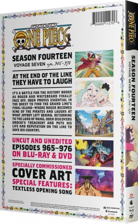 One Piece Season 14 Voyage 7 [2xBlu-Ray]+[2DVD]