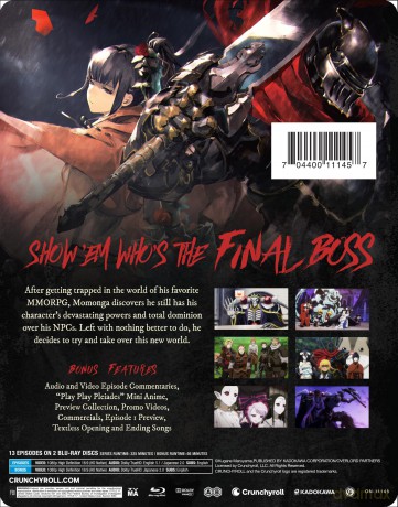 Overlord - Season 01 (steelbook) [2xBlu-Ray]
