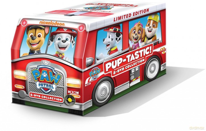 PAW Patrol: Pup-Tastic! 8-DVD Collector Edition Marshall's Fire Truck [DVD]