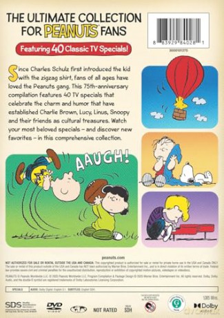 Peanuts: 75th Anniversary Ultimate Specials Collection (DVD) [DVD]