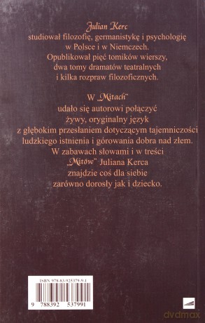 Mity O Rzeczach Najstarszych. Dla Dorosłych I Dla Dzieci - Kerc Julian [KSIĄŻKA]