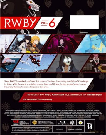 RWBY Volume 6 [Blu-Ray]